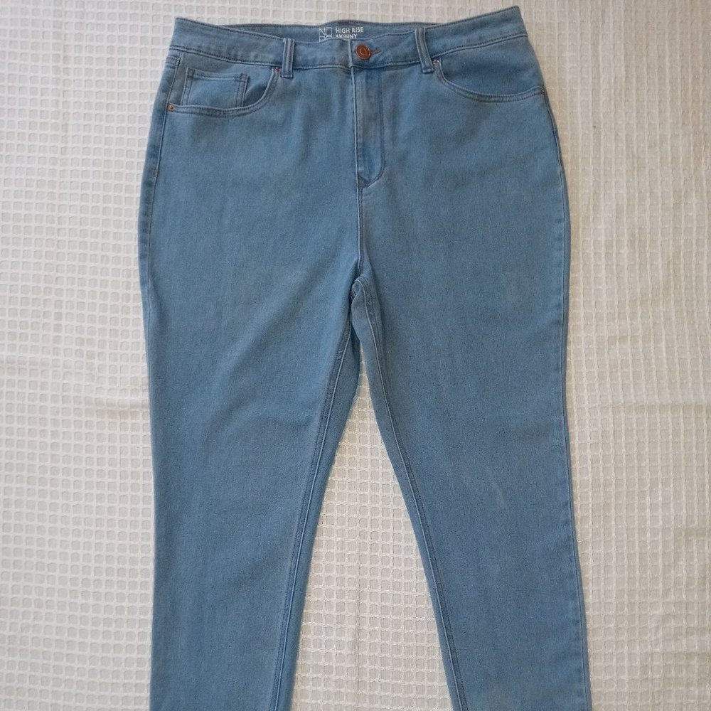 No Boundaries Juniors' High Rise Skinny Jeans